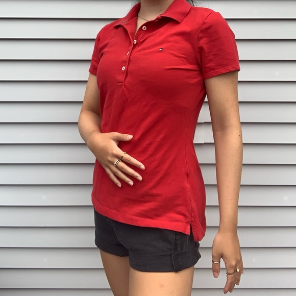 Tommy Hilfiger Regular Fit Essential Stretch Cotton Polo - Picture 7 of 7